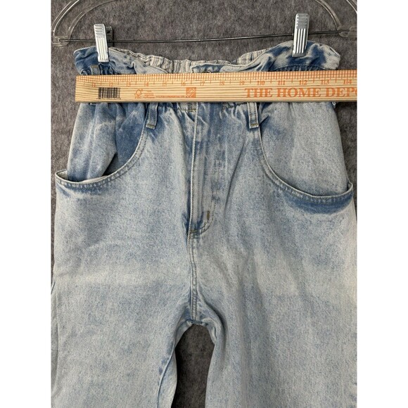 Vintage Gitano Express Jeans Women’s Size 9 Baggy Mom 80s Paper Bag Waist - Picture 7 of 9